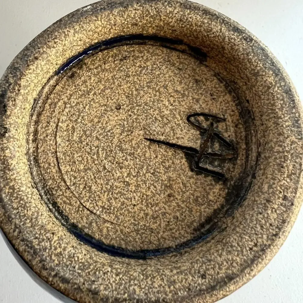 Studio Art Pottery Stoneware Vase 10